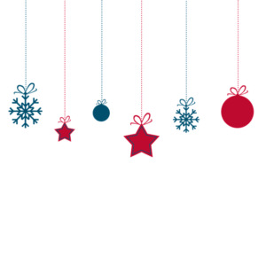 Ornaments are a festive symbol of the holiday season.